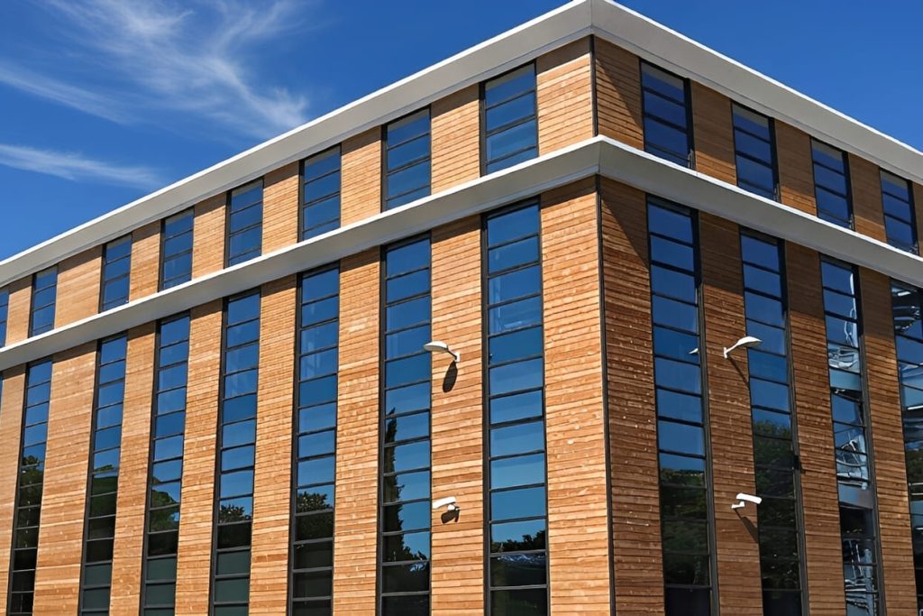 Projets de menuiseries extérieures bois alu